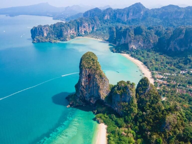 A-birds-eye-view-of-Railay-Beach-in-Krabi-Thailand